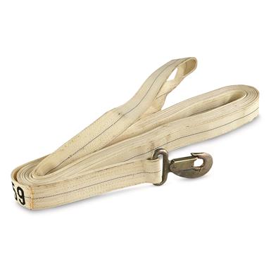 French Military Surplus 20' Tow Strap, Used