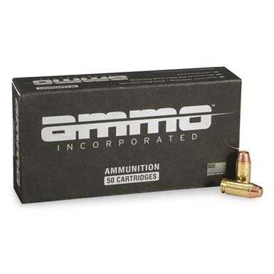 Ammo Inc. Signature, .40 S&W, TMC, 180 Grain, 50 Rounds