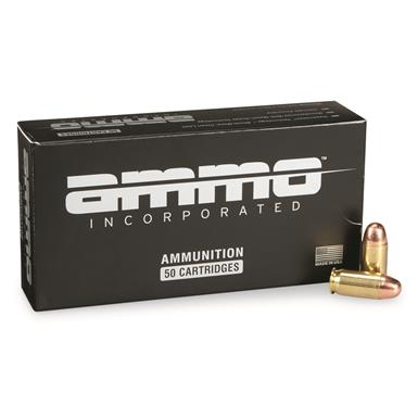 Ammo Inc. Signature, .45 ACP, TMC, 230 Grain, 50 Rounds