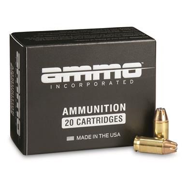 Ammo Inc. Signature, .380 ACP, JHP, 90 Grain, 20 Rounds