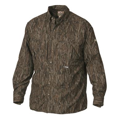Drake Waterfowl Men's EST Camo Vented Wingshooter's Long-Sleeve Shirt