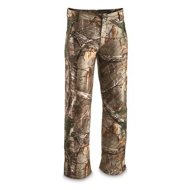 Women's Water Resistant Camo Hunting Pants, Realtree Xtra