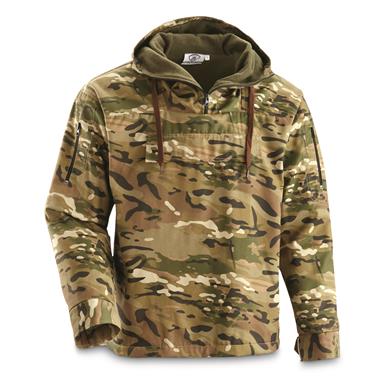 Brooklyn Armed Forces Fleece Lined Anorak Jacket
