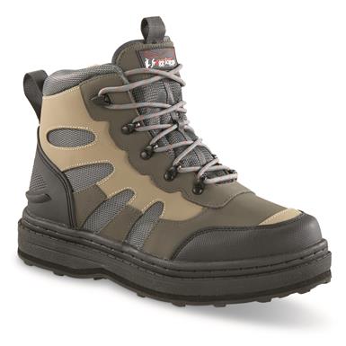 frogg toggs Pilot II Wading Boots, Rubber Sole, Cleated