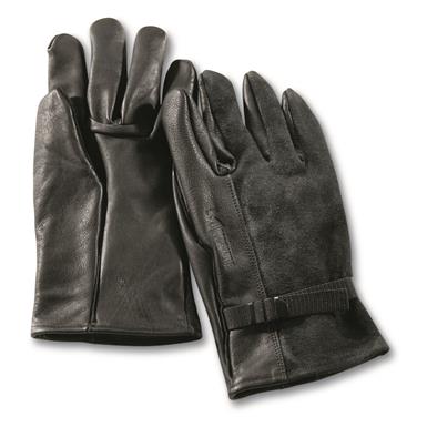 U.S. Military Style D3A Leather Gloves, New