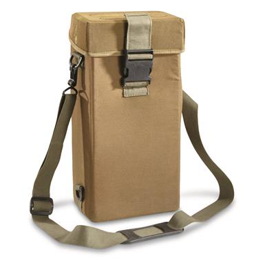 Belgian Military Surplus Vertical Shoulder Bag, Used