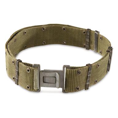 U.S. Military Surplus Pistol Belt, Like New