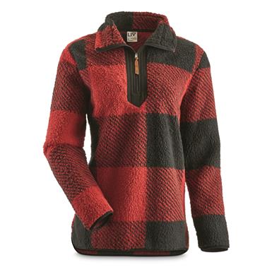 LIV Outdoor Women's Noella Sherpa Pullover Sweater