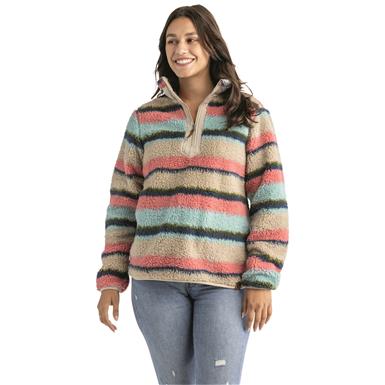 LIV Outdoor Women's Noella Sherpa Pullover Sweater