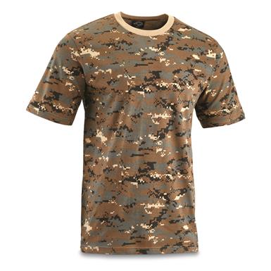 Mil-Tec Digital Woodland Camo T-Shirt