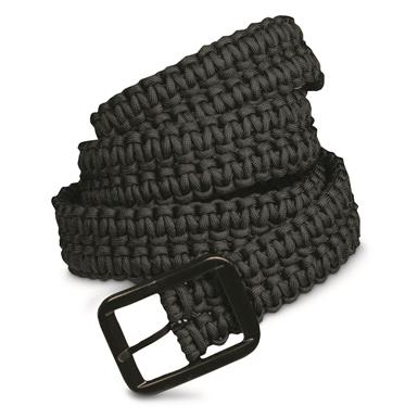 Mil-Tec Paracord Belt, Black