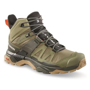 Salomon Men's X Ultra 4 GTX Waterproof Hiking Boots, GORE-TEX