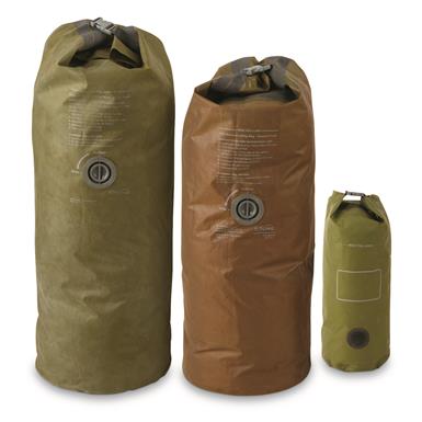U.S. Military Surplus Waterproof Dry Bag, Used