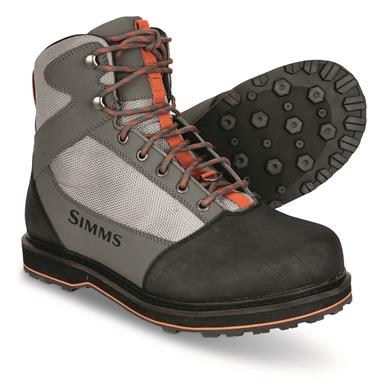 Simms Tributary Wading Boots, Rubber Soles