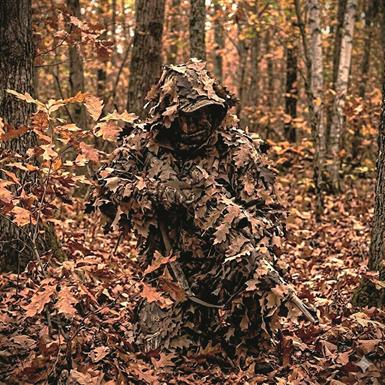 Mil-Tec Oak Leaf Ghillie Cover, Desert