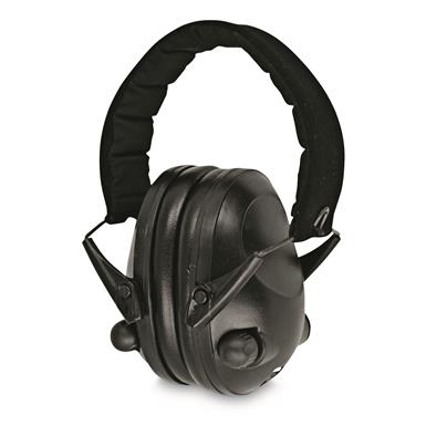 Mil-Tec Electronic Ear Muffs, Black