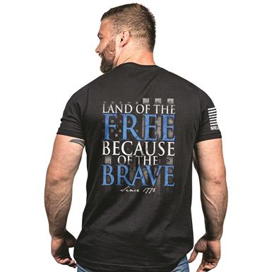 Nine Line Men's Because of the Brave Shirt