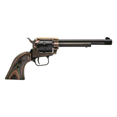 Heritage Rough Rider, Revolver, .22LR, Rimfire, 6.5" Barrel, Camo Laminate Grips, 6 Rounds