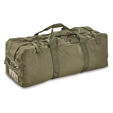 U.S. Military Surplus Zip Duffel Bag, New
