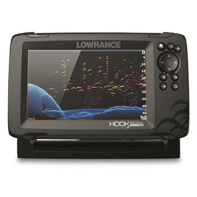 Lowrance HOOK Reveal 7 Splitshot Fishfinder with FishReveal and U.S. Inland Mapping