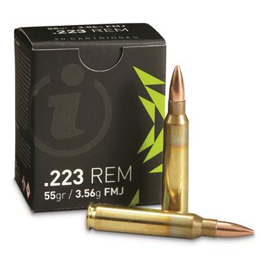 Igman, .223 Remington, FMJ, 55 Grain, 20 Rounds