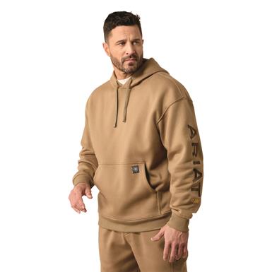 Ariat Men's Rebar Logo Graphic Hoodie