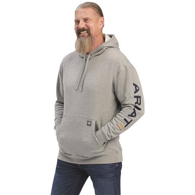 Ariat Men's Rebar Logo Graphic Hoodie