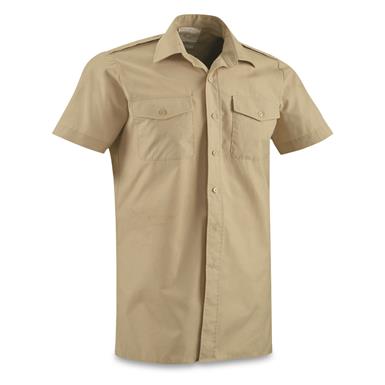 British Military Surplus Short Sleeve Field Shirt, New