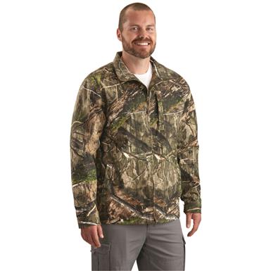 Guide Gear Men's Stretch Canvas Camo Hunting Jacket