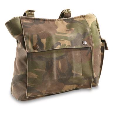 British Military Surplus DPM Gas Mask Transport Bags, 3 Pack, Used