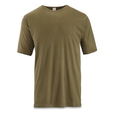 Belgian Military Surplus Cotton T-Shirts, 2 Pack, Like New
