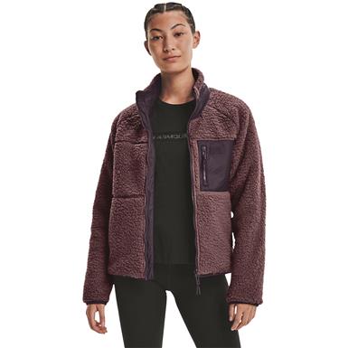 Under Armour Women's Latitude Reversible Fleece-linied Full-zip Jacket