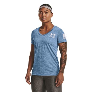 Under Armour Women's Tech Freedom V-neck Shirt