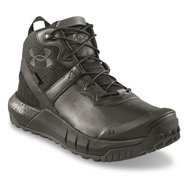 Under Armour Micro G Valsetz Waterproof Leather Tactical Boots