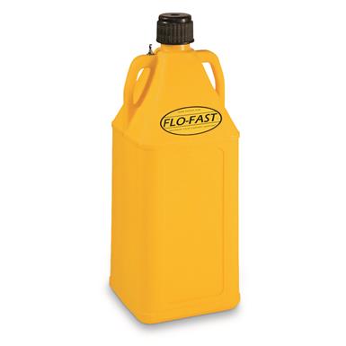 FLO-FAST 10.5 Gallon Fuel Container, Diesel, Yellow