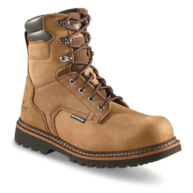 Thorogood Men's V-series Waterproof 8" Safety Toe Work Boots