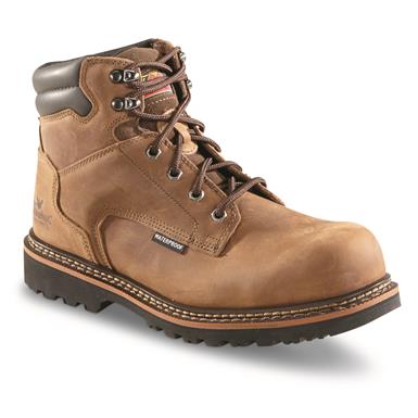 Thorogood Men's V-series Waterproof 6" Safety Toe Work Boots