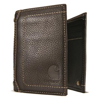 Carhartt Milled Pebble Leather Trifold Wallet