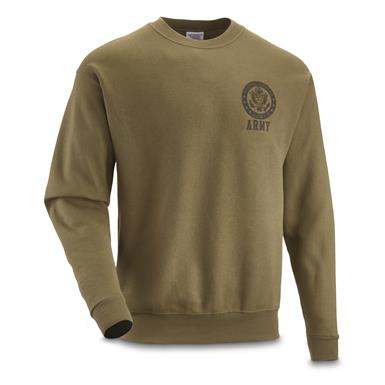 U.S. Municipal Surplus Heavyweight Military Sweatshirts, New
