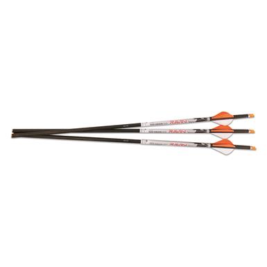 Ravin HD .001" Premium Match-Grade Lighted Crossbow Arrows, 500 Grain, 3 Pack