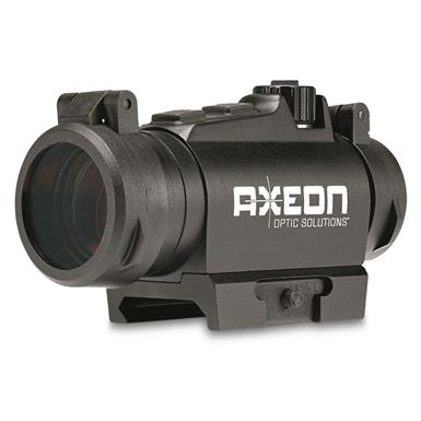 Axeon MDSR1 Micro Dot Sight with Riser, 2 MOA Red Dot