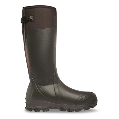 LaCrosse Men's Alphaburly Pro 18" Waterproof Insulated Hunting Boots, 1,600 Gram, Brown/Black