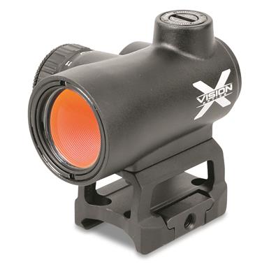 X-Vision Zone Red Dot Sight, 2 MOA Reticle