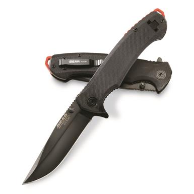 Bear Edge 61114 Stainless Steel Folding Knife