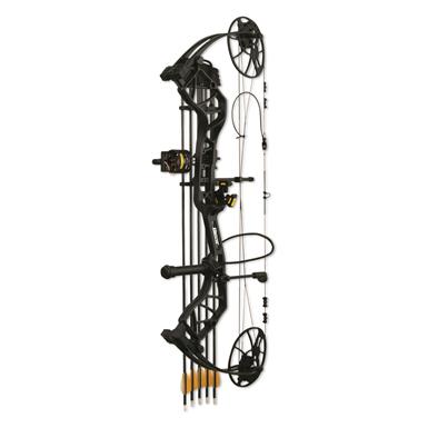 Bear Archery Legit Ready-to-Hunt Extra Compound Bow Package, 10-70 lbs.