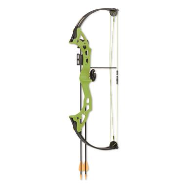 Bear Archery Brave Youth Compound Bow Set, 25-lb. Draw Weight, Right Hand