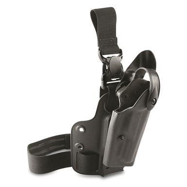 German Military Surplus Safariland 6005 SLS Tactical Holster with Leg Strap, Like New