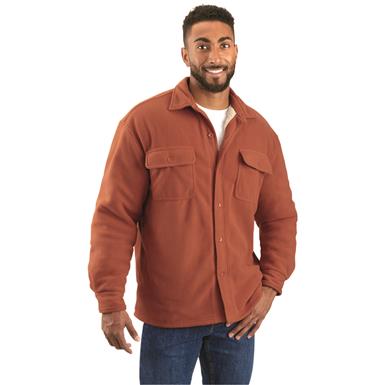 Guide Gear Men's Sherpa-lined CPO Shirt Jacket 2.0