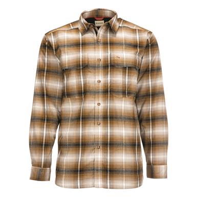 Simms Men's ColdWeather Fleece-lined Shirt