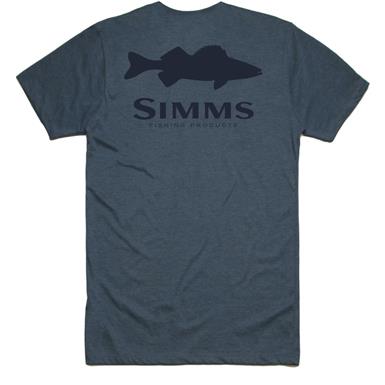 Simms Men's Walleye Logo Shirt